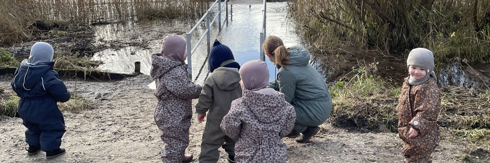 Børn fra Børnehuset Viborgvej på udflugt